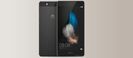 El Huawei P8 Lite en negro