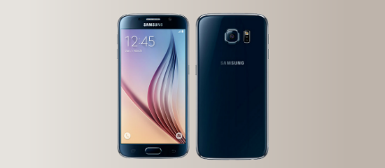 El Samsung Galaxy S6 en negro